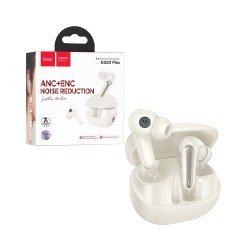 Hoco True Wireless Earbuds EQ23 Plus ANC+ENC Milky White